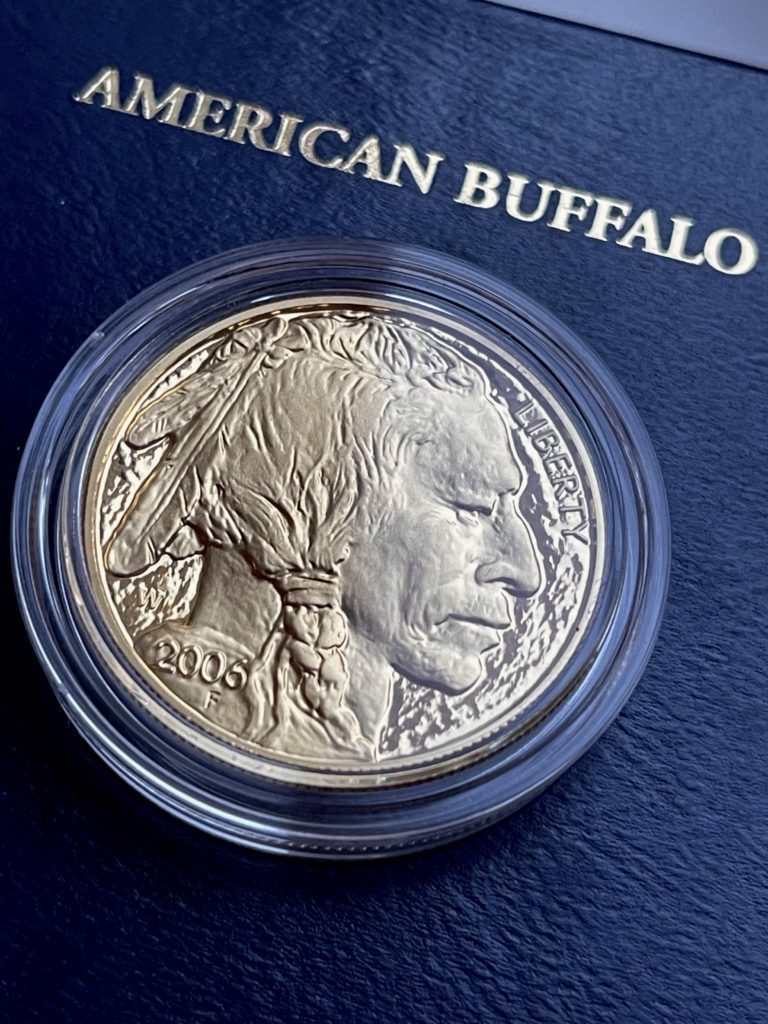 США American Buffalo 2006 Proof 1 унция золота