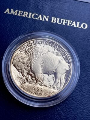USA American Buffalo Gold 2006 proof 1 oz_4 Moneta d'oro da 1 oncia, edizione Proof, USA American Buffalo 2006