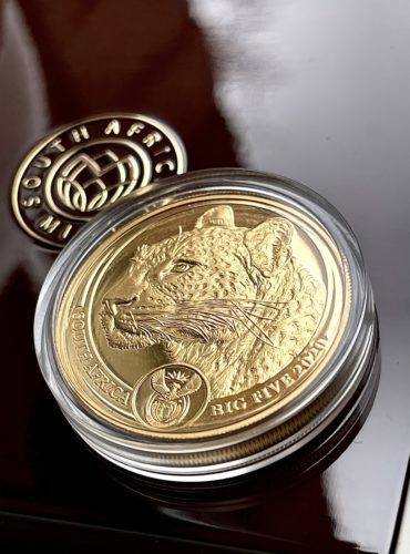 Moneda Big Five Leopardo 2020 1oz Oro