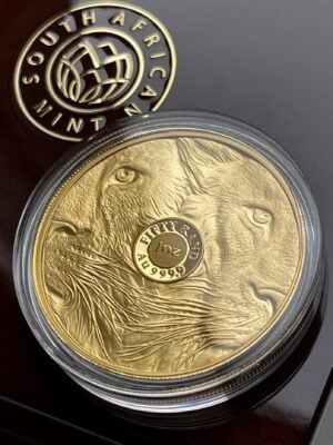 大五洛威2019系列1-1盎司金proof_2 五大狮子2019 1盎司金奖