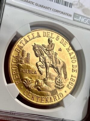 Mexico 1962 Cinco de Mayo NGC MS66