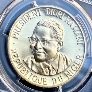 100 Francs Niger 1960 Indépendance PCGS PR66CAM