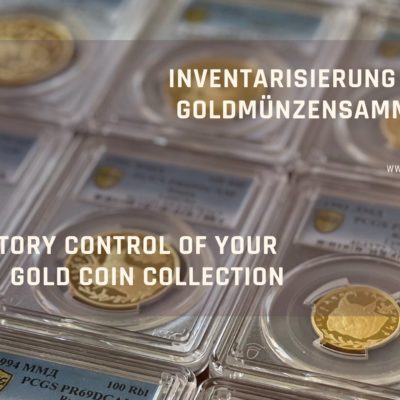 Inventarisierung einer Goldmünzsammlung – NGC- und PCGS-Bestand professionell verwalten
