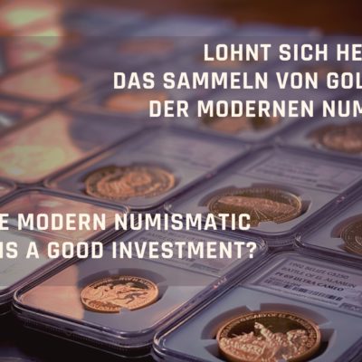 Lohnt sich das Sammeln von Goldmünzen der modernen Numismatik?