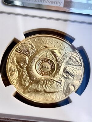 Big Five 2021 Buffalo NGC PF70 UCAM