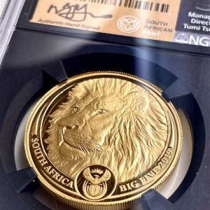 Big Five Lion 2019 Gold