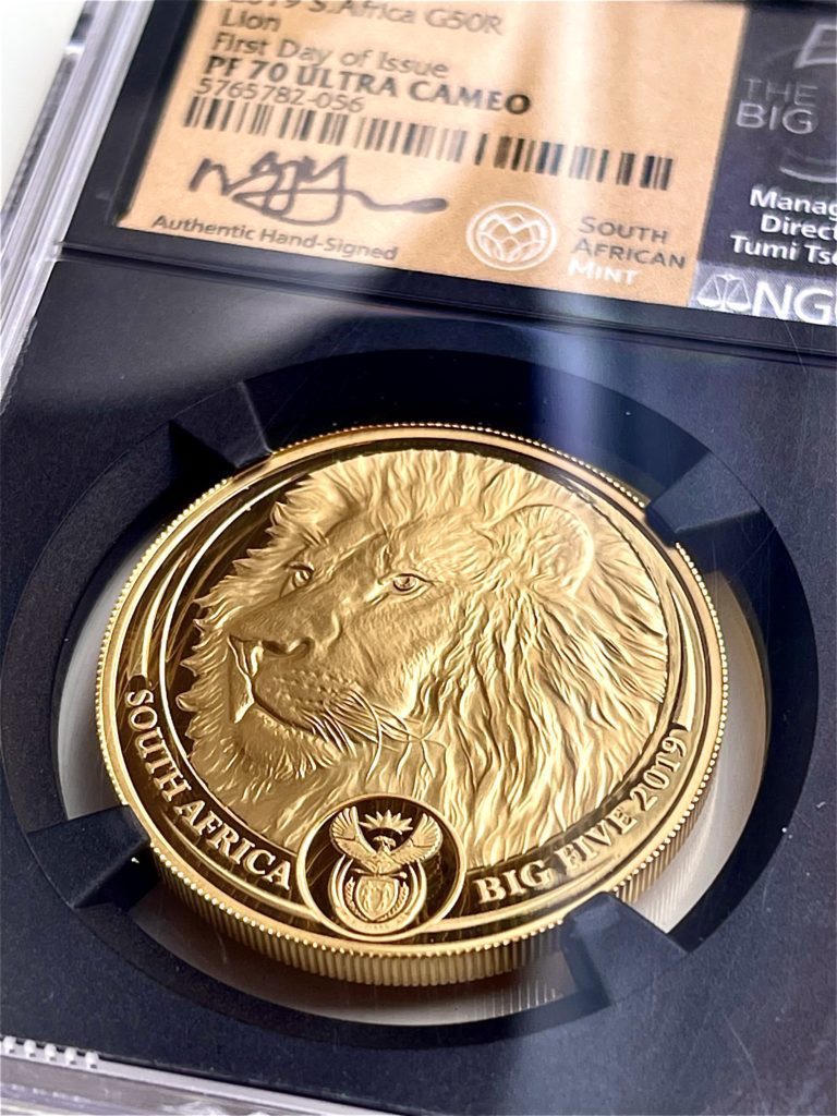 Big Five Lion 2019 Oro
