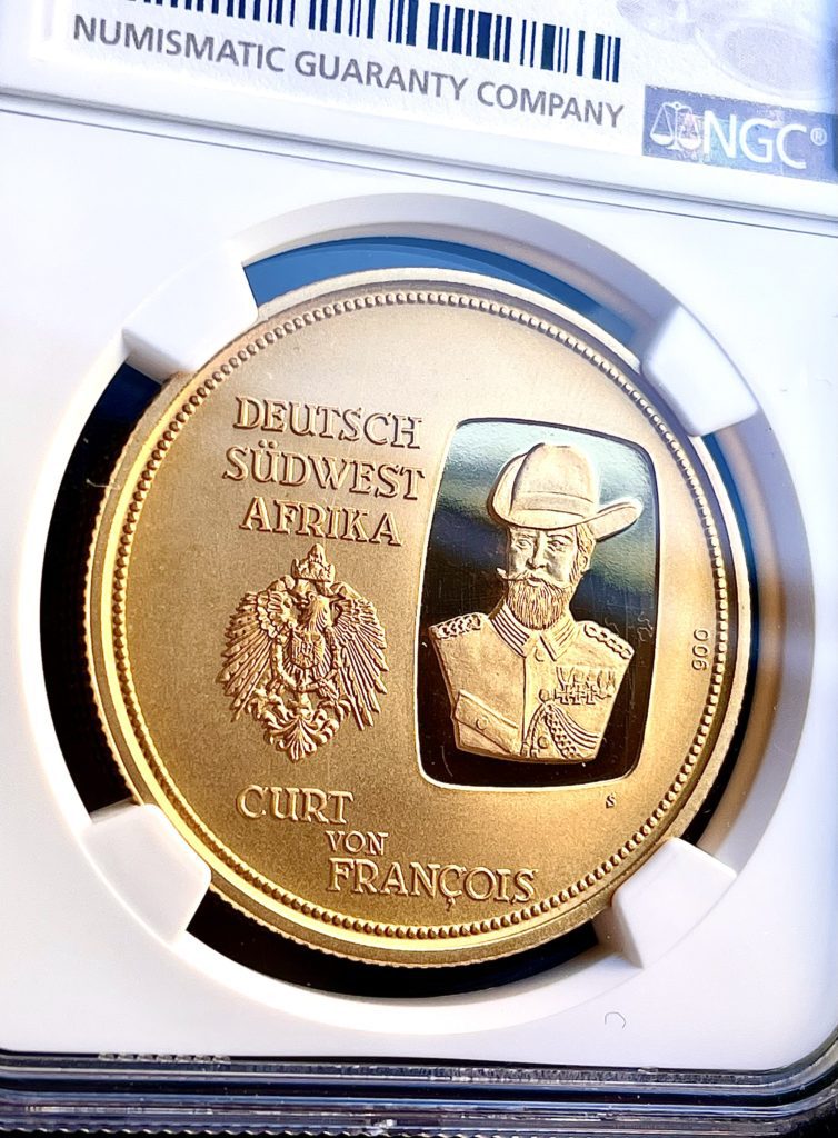 Namibia 100 Anni Windhoek 1990 Oro