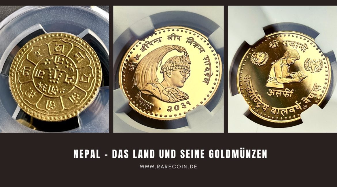 Nepal - el país y sus monedas de oro