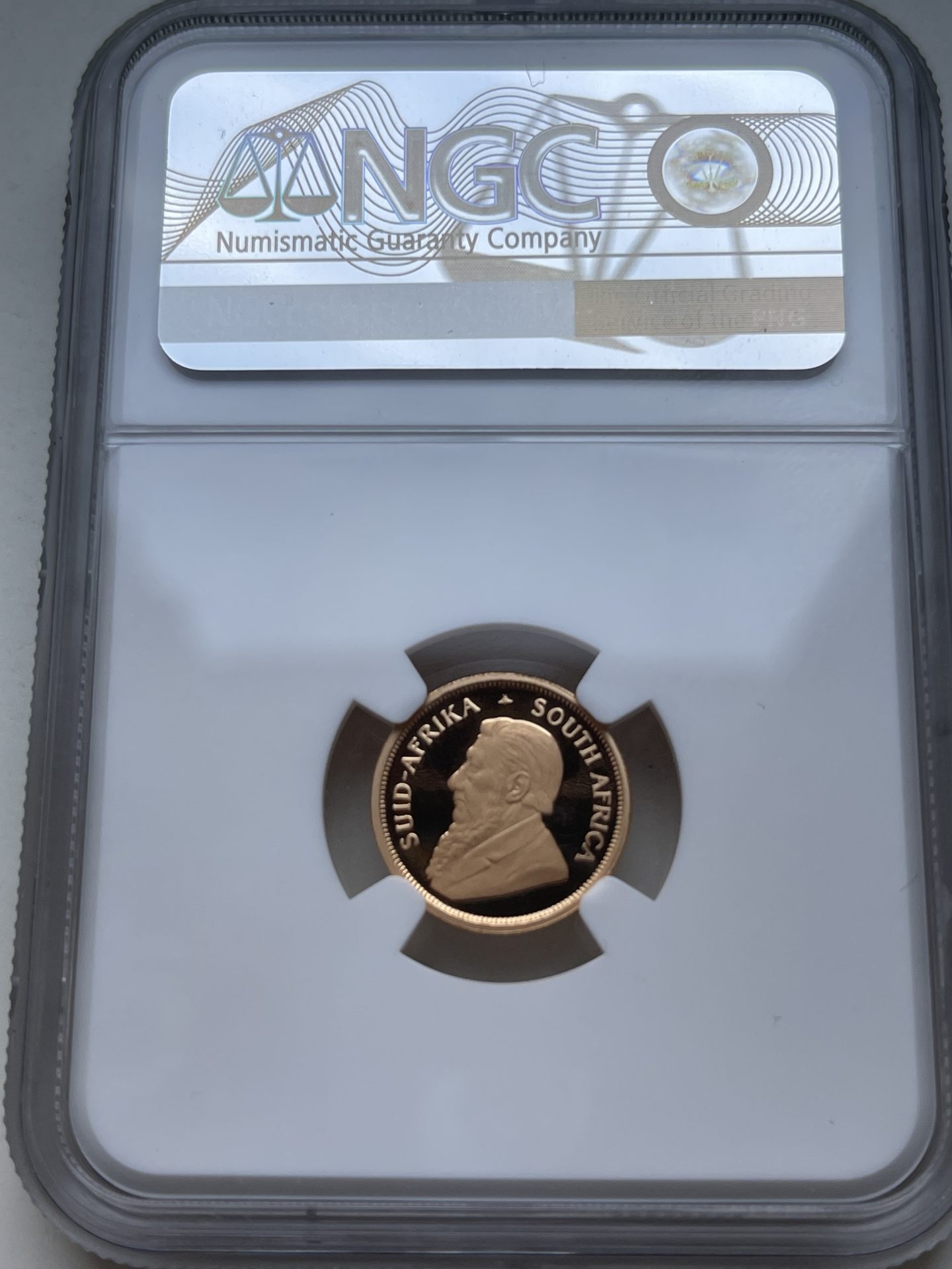Krugerrand 1997 30th anniversary mintmark edition set NGC