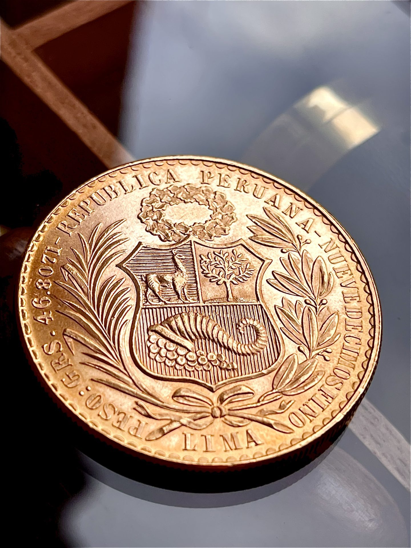 Peru 1964 100 Soles Lima Gold PCGS
