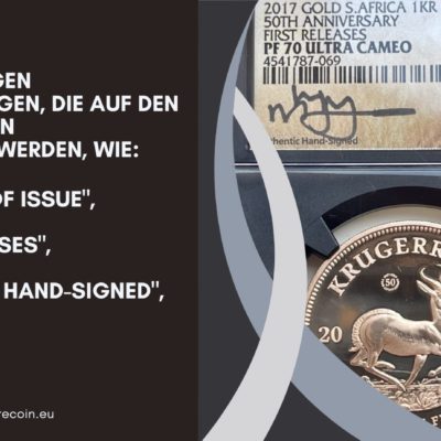 NGC Sonderbezeichnungen bei Münzen – Bedeutung und Sammlerrelevanz