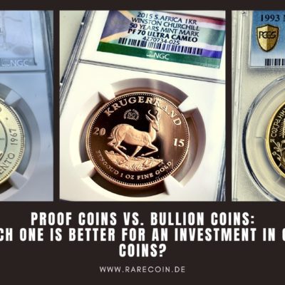 Proof-Münzen oder Bullion-Münzen – welche Goldmünzen eignen sich besser als Anlage?