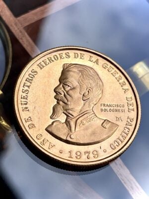 秘鲁 1979 100000 鞋底 弗朗西斯科·博洛涅西 1oz 黄金
