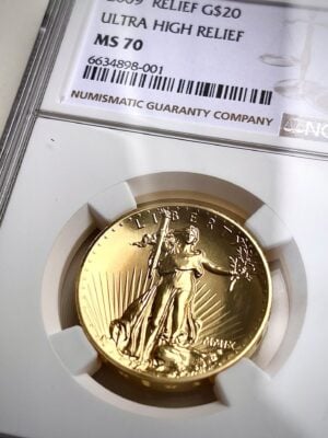 USA 2009 Double Eagle HR NGC MS70