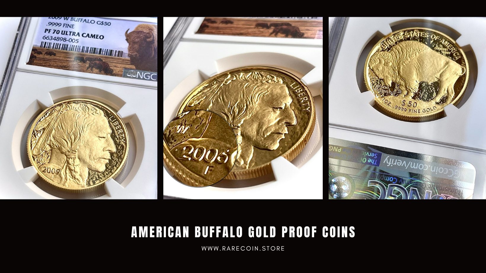 American Buffalo Gold Proof Coins - RareCoin