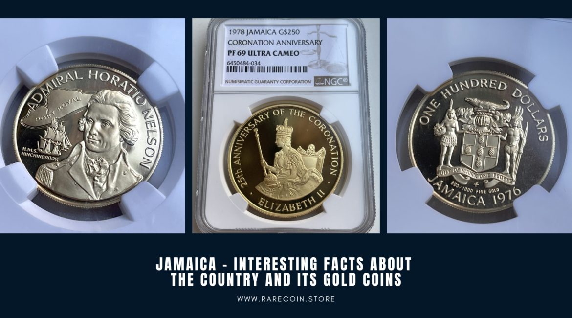 Jamaica - interesting facts about the country and its gold coins