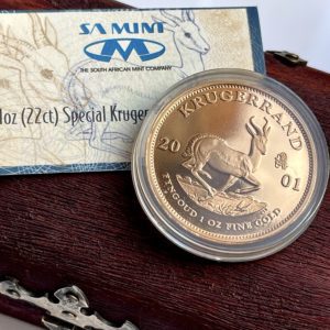 Afrique du Sud Krugerrand 2001 Mintmark coinworld
