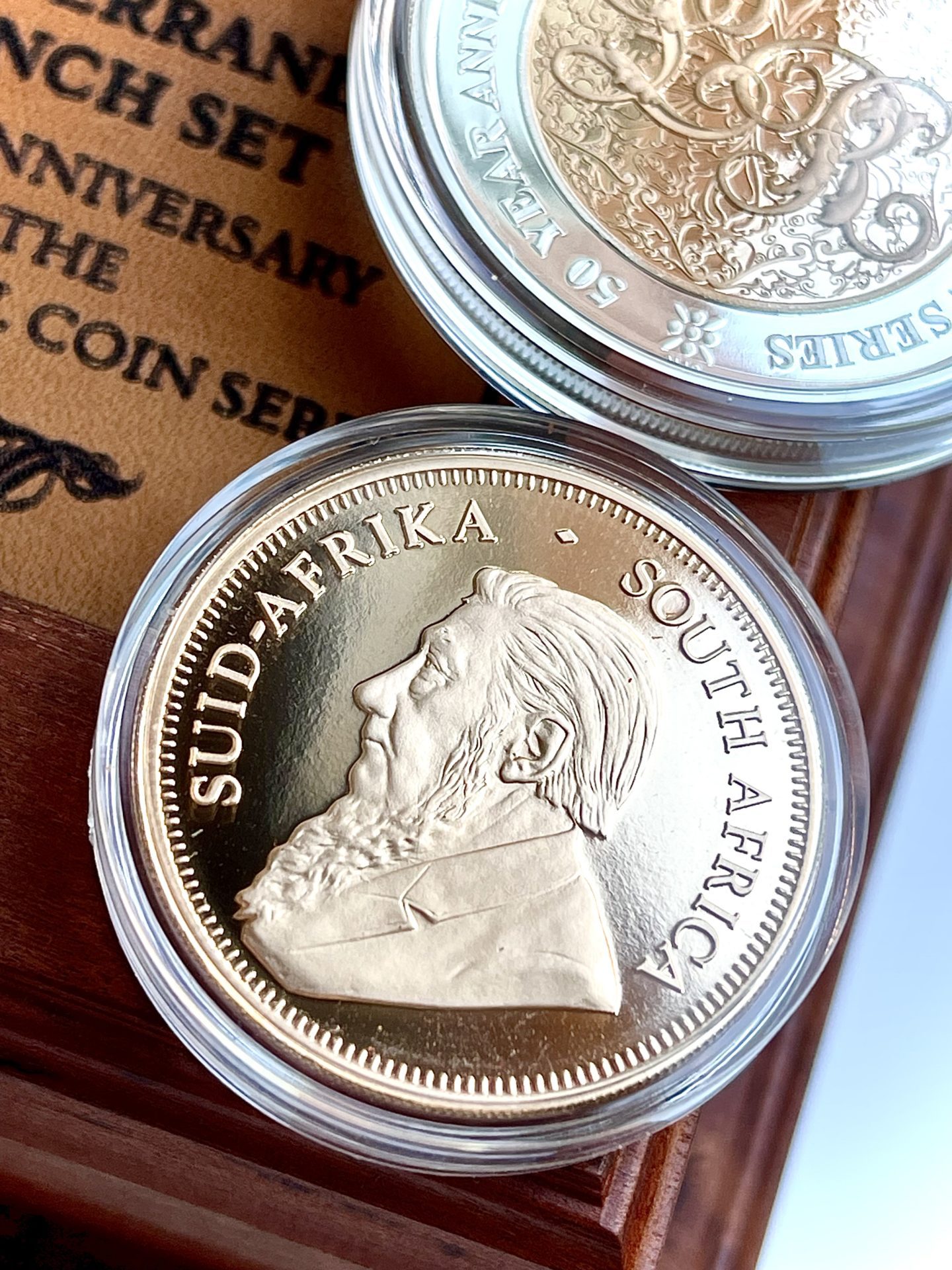 South Africa Krugerrand 2011 Mintmark 50 years decimal coin series