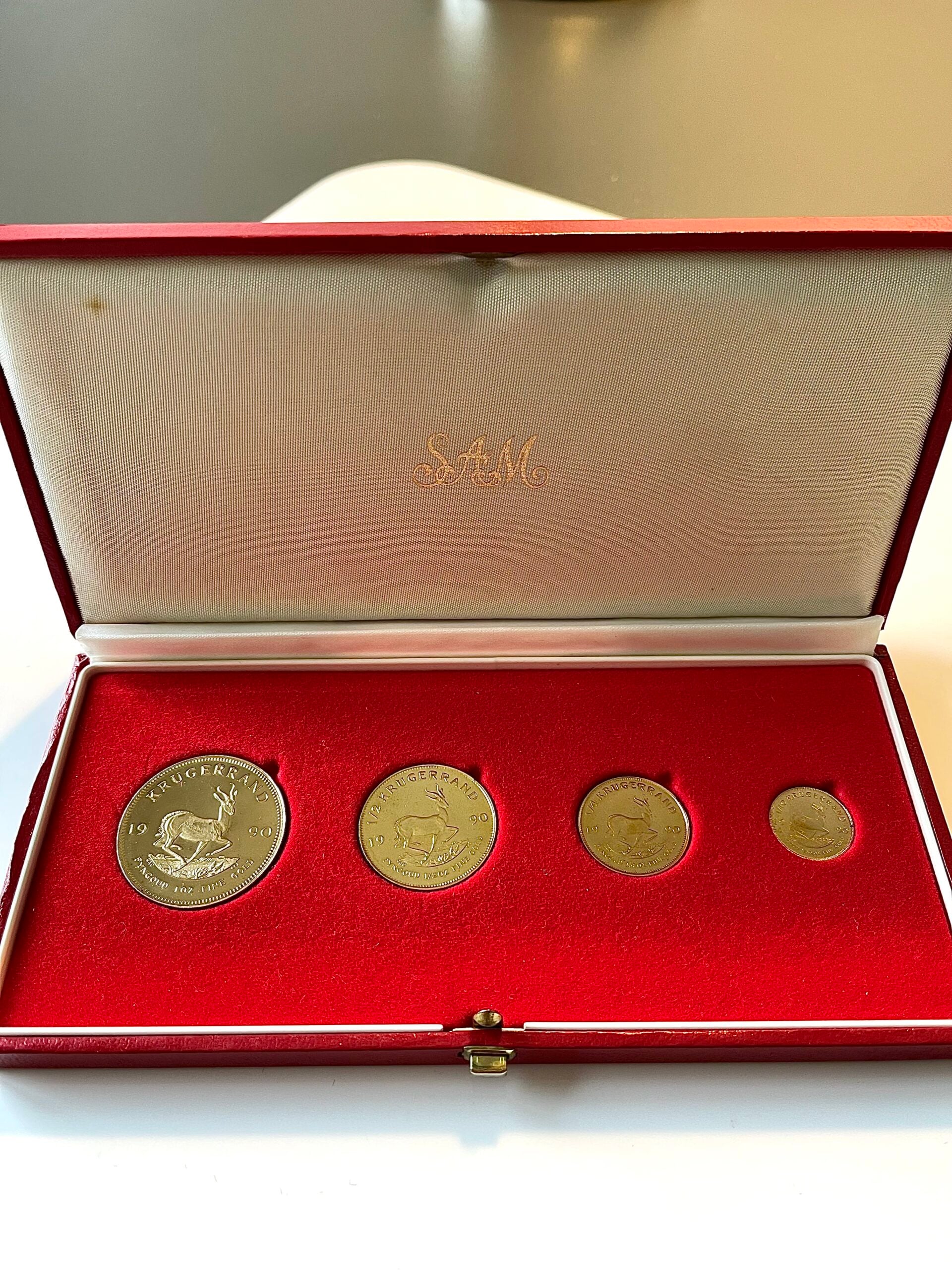 Suedafrika 1990 GRC Kruegerrand Proof Set Gold