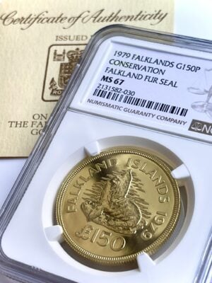 Falkland island 1979 Falkland for seal NGC MS67