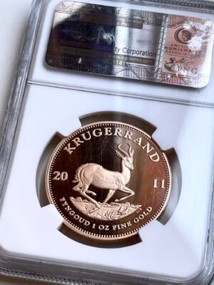 克鲁格兰德-2011-1盎司-proof-first-strike-ngc-pf70-ucam_2 克鲁格兰2011年 1盎司精制 NGC PF70 UCAM