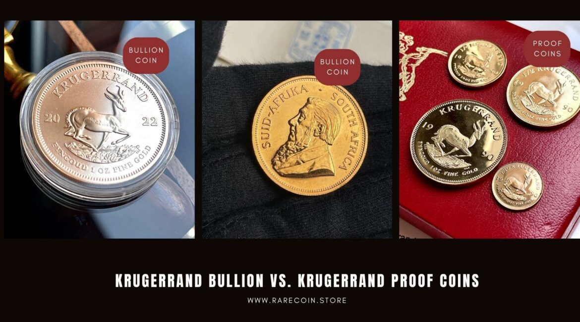 Monedas de oro Krugerrand vs. Krugerrand Proof: Revelando las diferencias