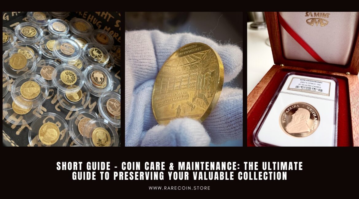 Guida rapida – Cura e manutenzione delle monete: la guida definitiva per preservare la tua preziosa collezione