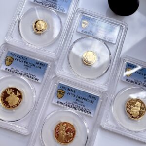 Russia ruble gold set