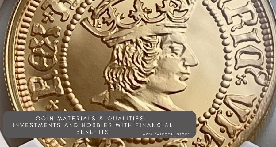 Materiales y calidades de las monedas: inversiones y pasatiempos con beneficios financieros