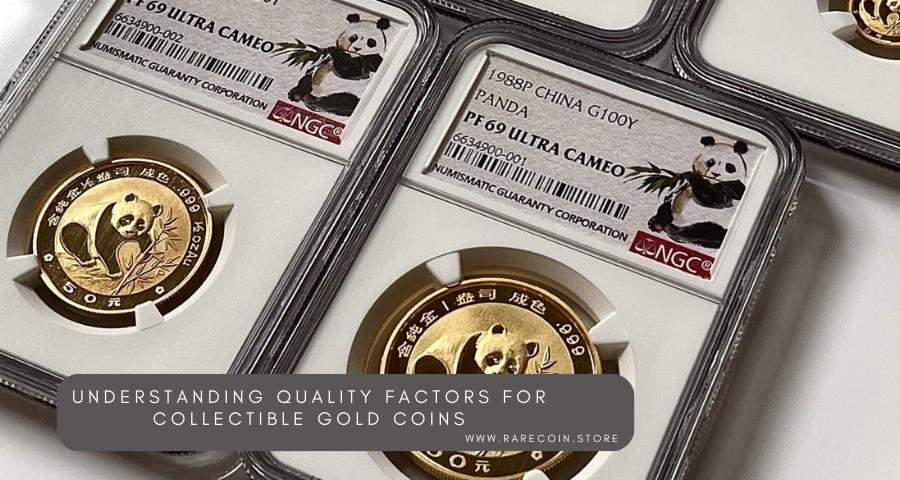 Qualitätsfaktoren für Sammlermünzen aus Gold