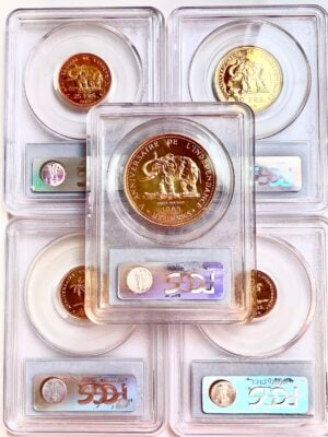 刚果-1965-纪念特刊-独立5周年-pcgs-zertifziert_2 刚果1965年纪念版独立五周年纪念版 PCGS认证