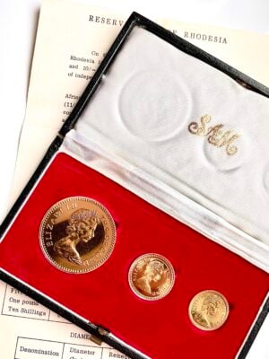 罗得西亚-1966-金质证明套装-coa_6 罗得西亚 1966 金质证明套装 COA