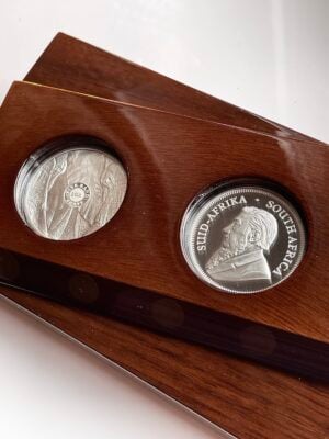 big-five-silver-2021-elephant-kruegerrand-privy-set-coa_4 Big-Five Silver 2021 Elephant Kruegerrand Privy Set COA