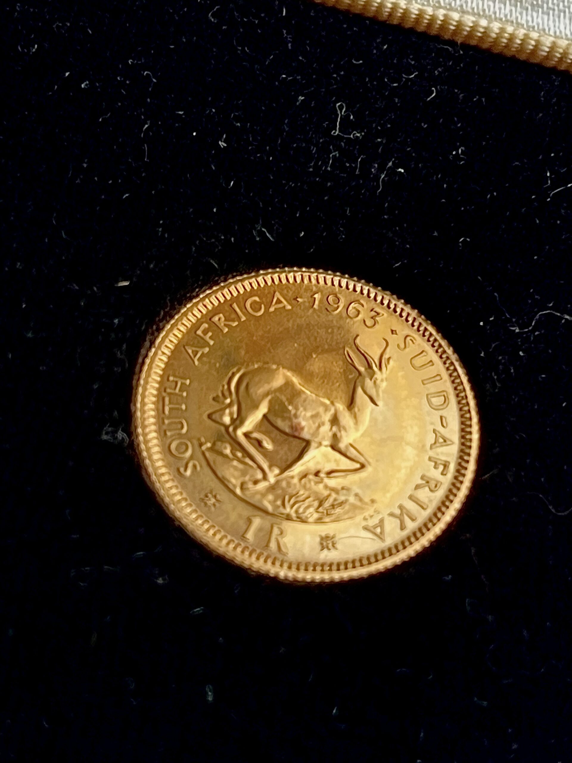 Suedafrika 1963 2r 1r rand twin set proof gold