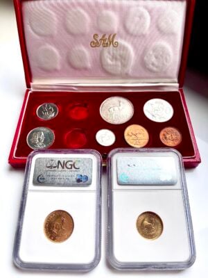 南非-1966-长校样-NGC-graded_2 南非1966年长样套装NGC分级