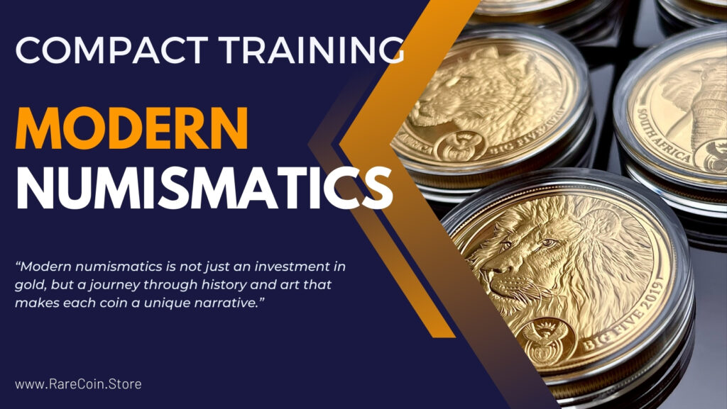 Compact course in modern numismatics: collecting gold coins