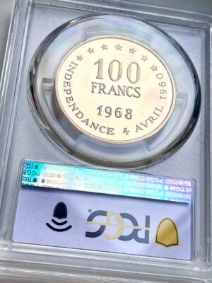 senegal-1968-100-francs-8-jahre-unabhaengigkeit-pcgs-pr68_11 Senegal 1968 100 francs 8 Jahre Unabhaengigkeit PCGS PR68