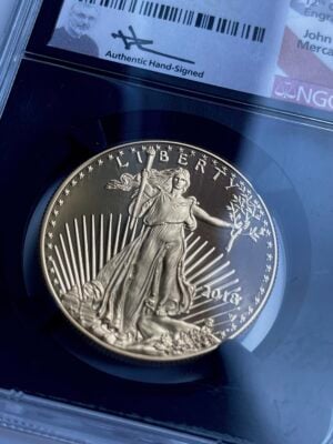 USA American Eagle 2018 50 dollari USA primo giorno Washington NGC PF70 UCAM
