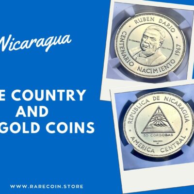 Nicaragua - el país y sus monedas de oro