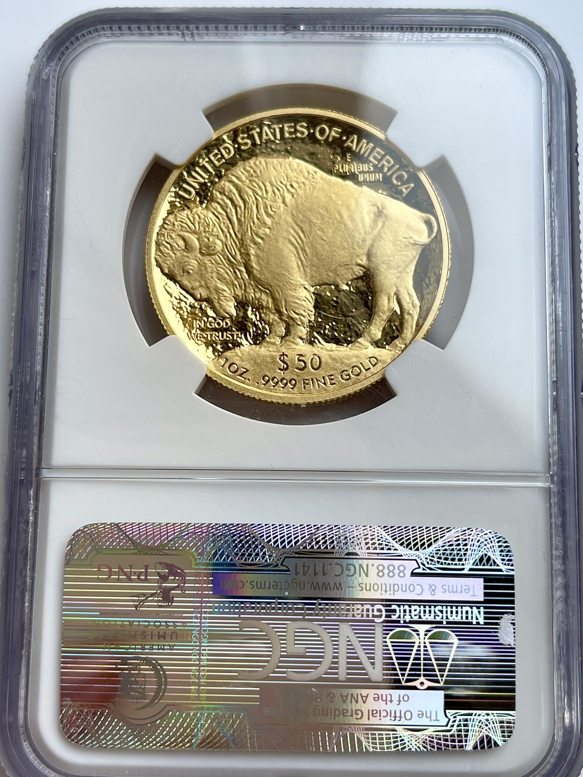 США American Buffalo Gold 2009 проба, ранние выпуски NGC PF70 UCAM