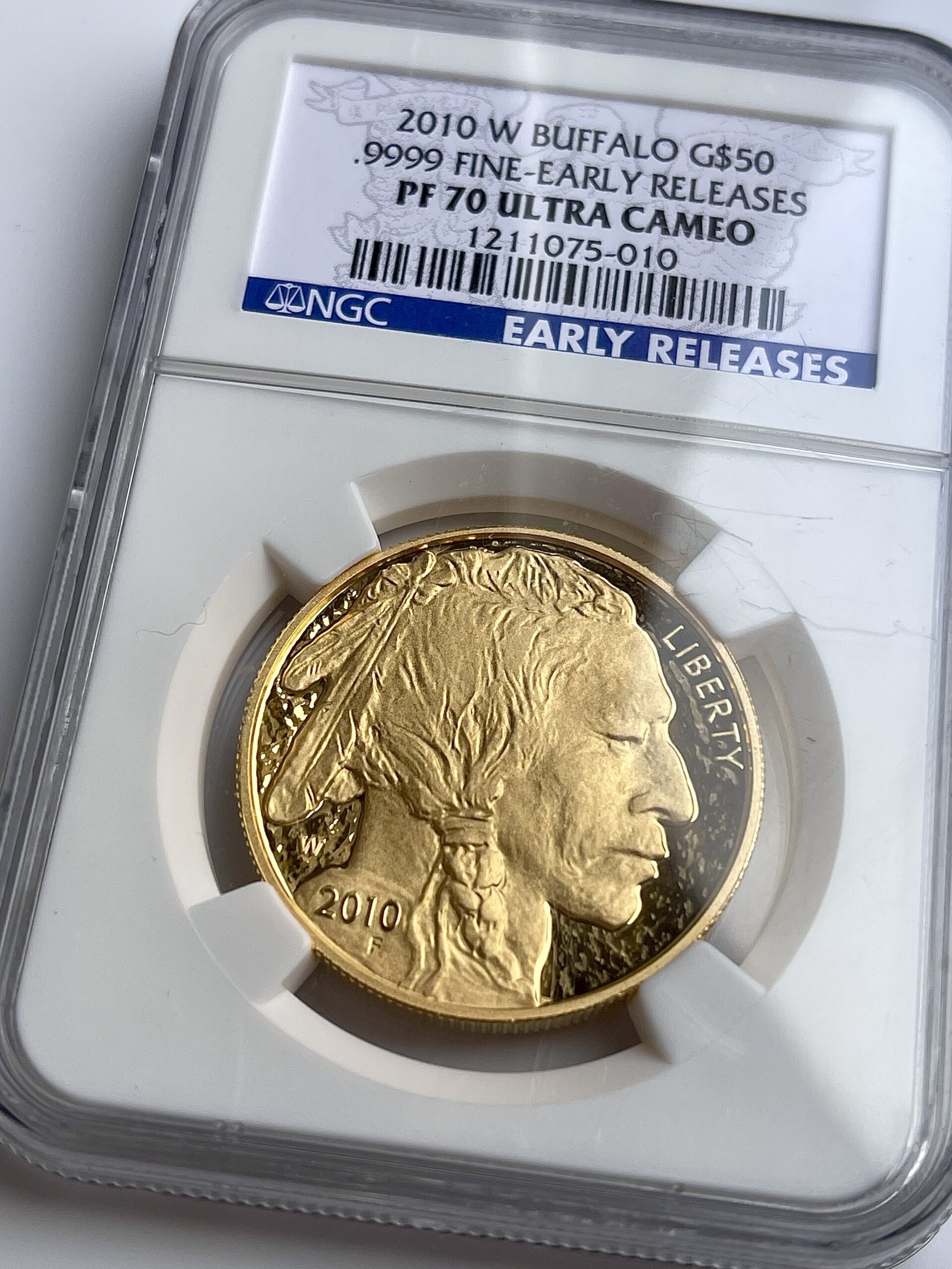 USA American Buffalo Gold 2010 proof early releases NGC PF70 UCAM