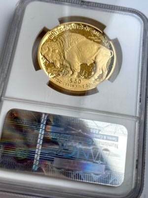 美国-美国-水牛-黄金-2010-早期发行-NGC-PF70-ucam_2 美国 美国水牛金 2010 年精准版 NGC PF70 UCAM 早期发行