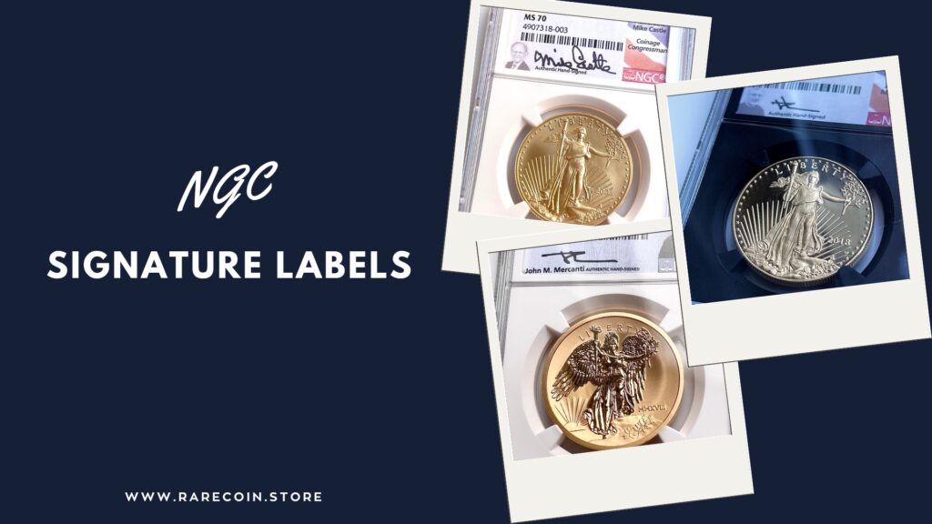 Die Faszination der NGC-Signatur-Labels: Ein Blick in die Welt der numismatischen Kuns