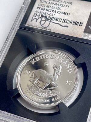 2017年克鲁格朗铂金腕表首次发布NGC PF69 UCAM