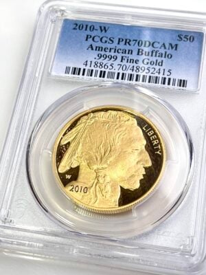 美国 American Buffalo Gold 2010 精制 PCGS PR70 DCAM