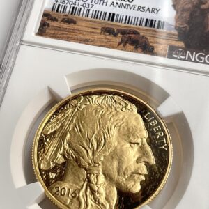 USA American Buffalo Gold 2016 Proof 10th anniversary early releases NGC PF70 UCAM