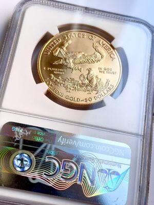 usa_2006_american_eagle_burnished_mike_castle_ngc_ms70_2 美国2006年磨光鹰