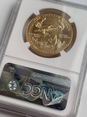 usa_2018_american_eagle_burnished_mike_castle_ngc_ms70_2 美国2018年Burnished Eagle奖