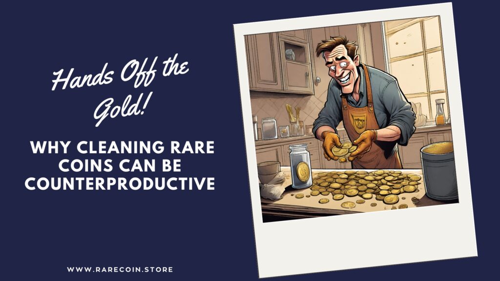 Hände weg vom Gold! Warum das Reinigen von seltenen Münzen kontraproduktiv sein kann